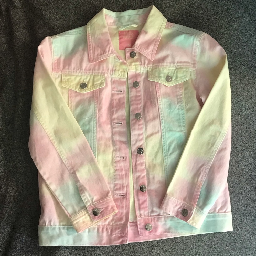 New Island Dewdrops Rainbow Jacket Girls 10